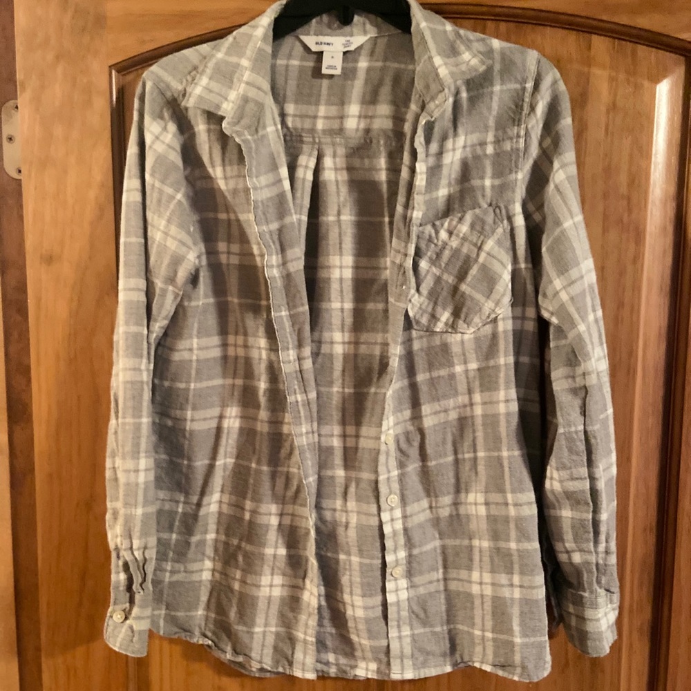 Plaid button up